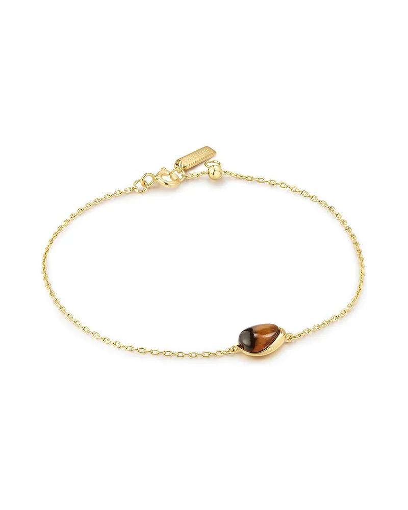 ANIA HAIE Armband 76 - Wanderer Gelbgold