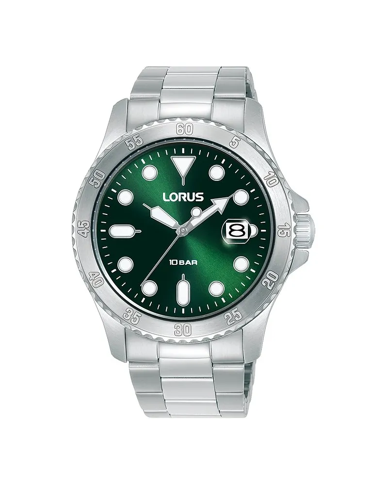 Lorus Herrenuhr Sports Silber