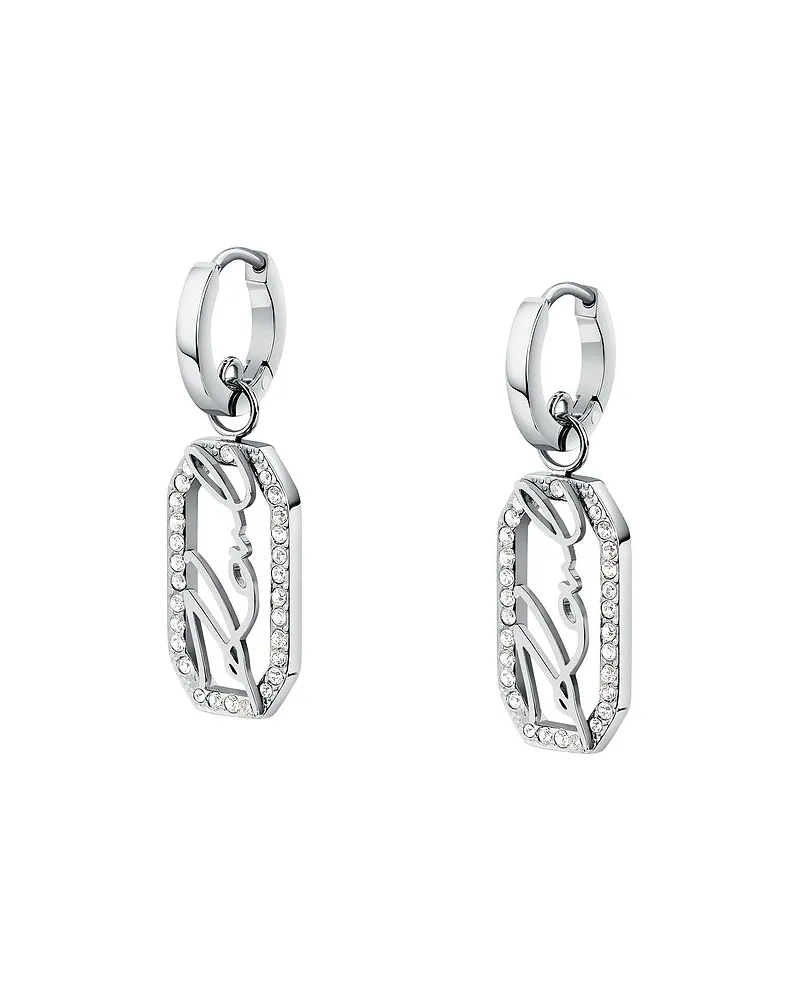 Karl Lagerfeld Ohrhänger Silber