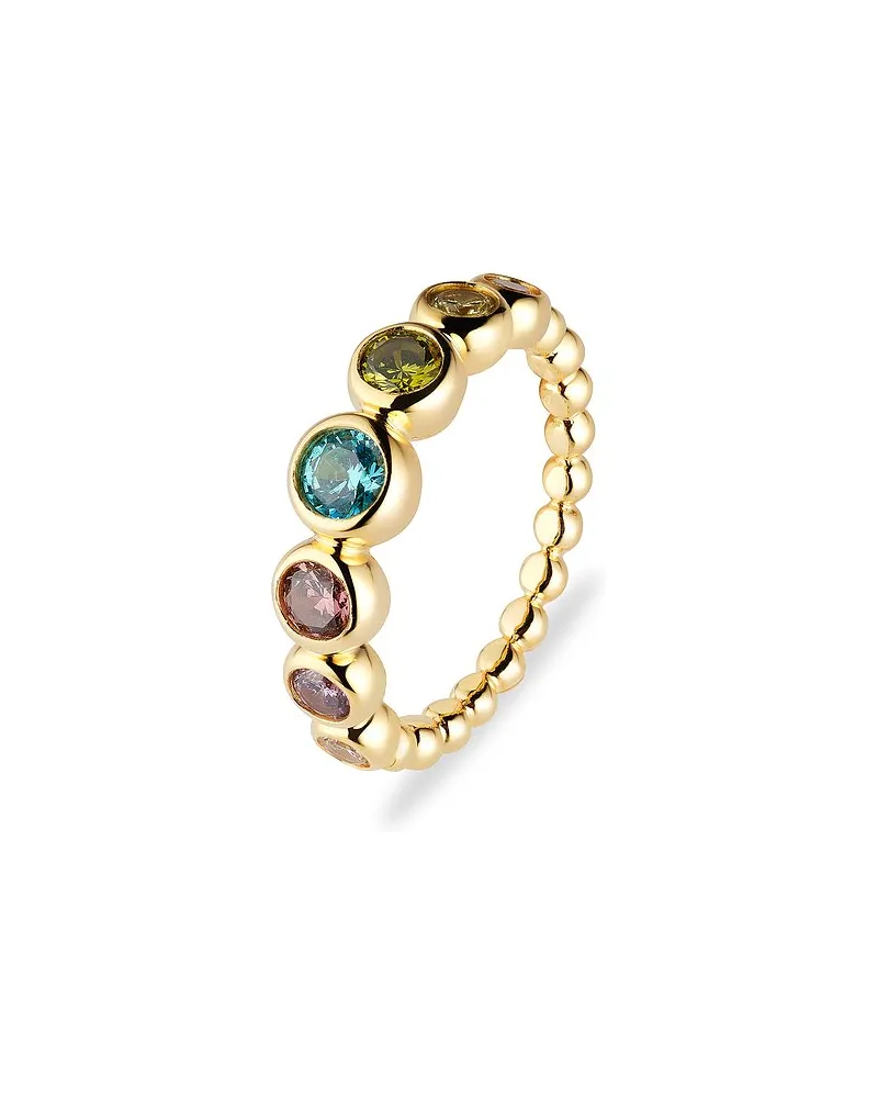 JETTE Damenring COSMOPOLITAN Gelbgold