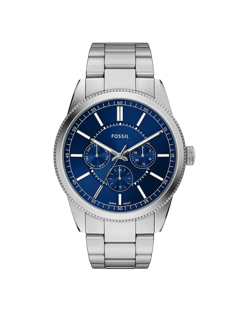 Fossil Herrenuhr Pearson Silber