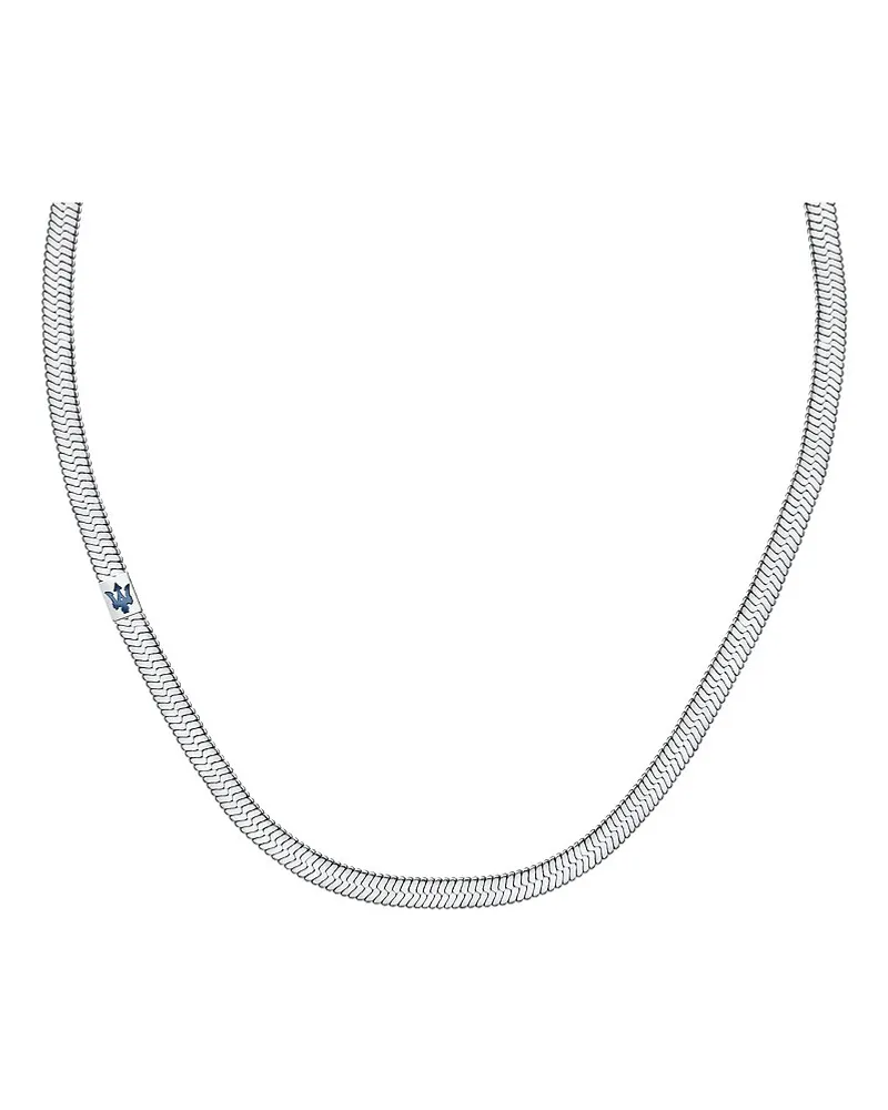 Maserati Kette Silber
