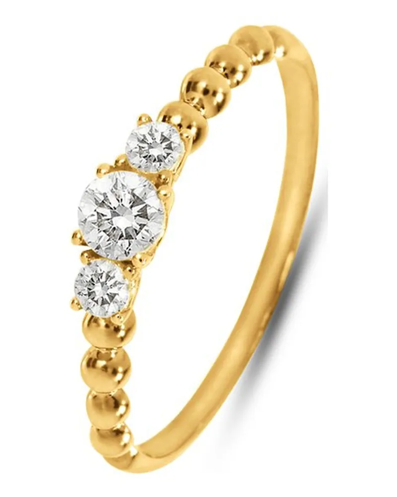 VALERIA Damenring Gelbgold