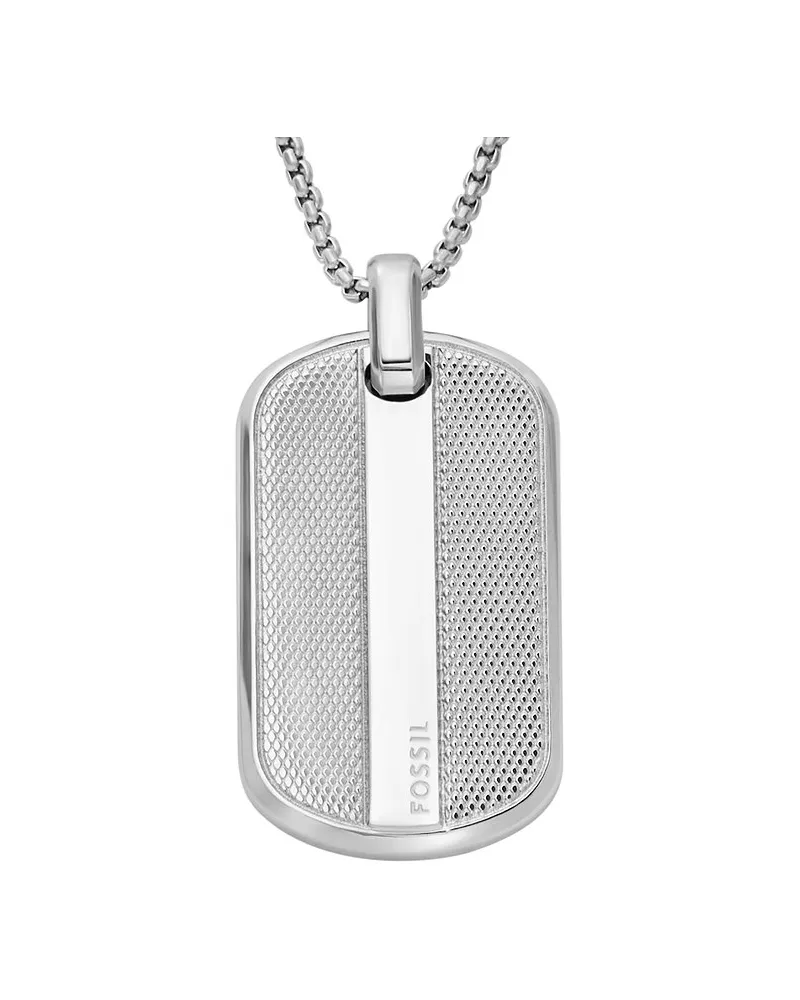 Fossil Kette Knox Silber