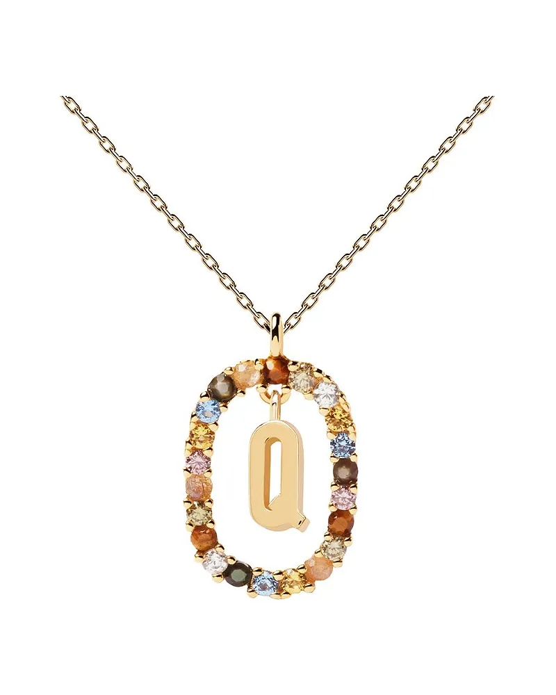 adidas Kette  New Letter Gelbgold