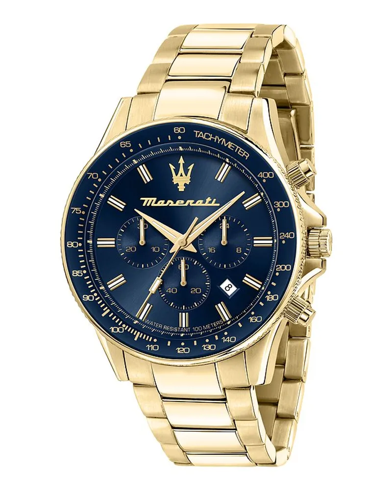 Maserati Chronograph Sfida Gold