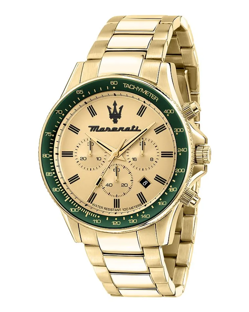 Maserati Chronograph Sfida Gold