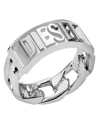 Diesel Herrenring Silber