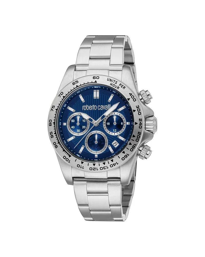 Roberto Cavalli Herrenuhr Roberto Cavalli Silber
