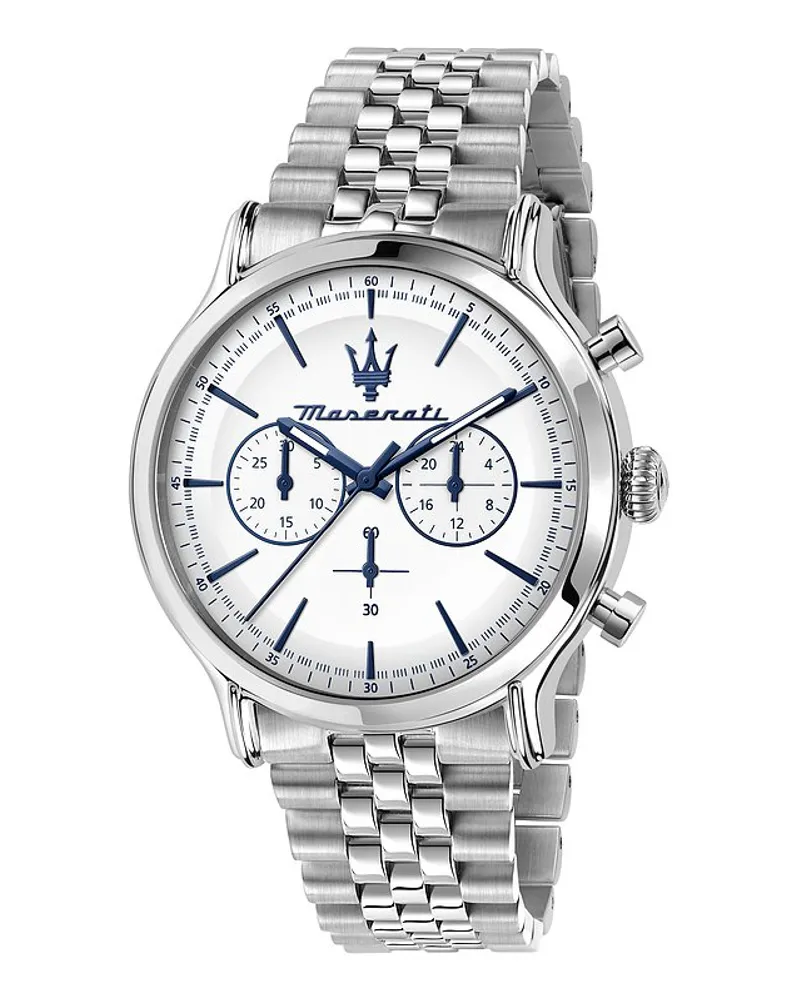 Maserati Chronograph Epoca Silber