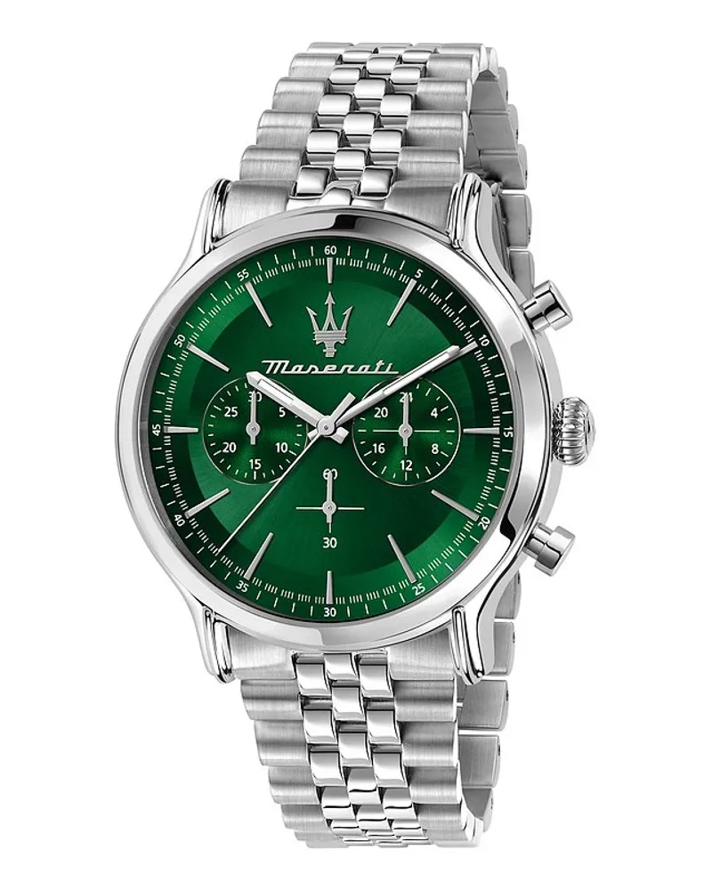 Maserati Chronograph Epoca Silber