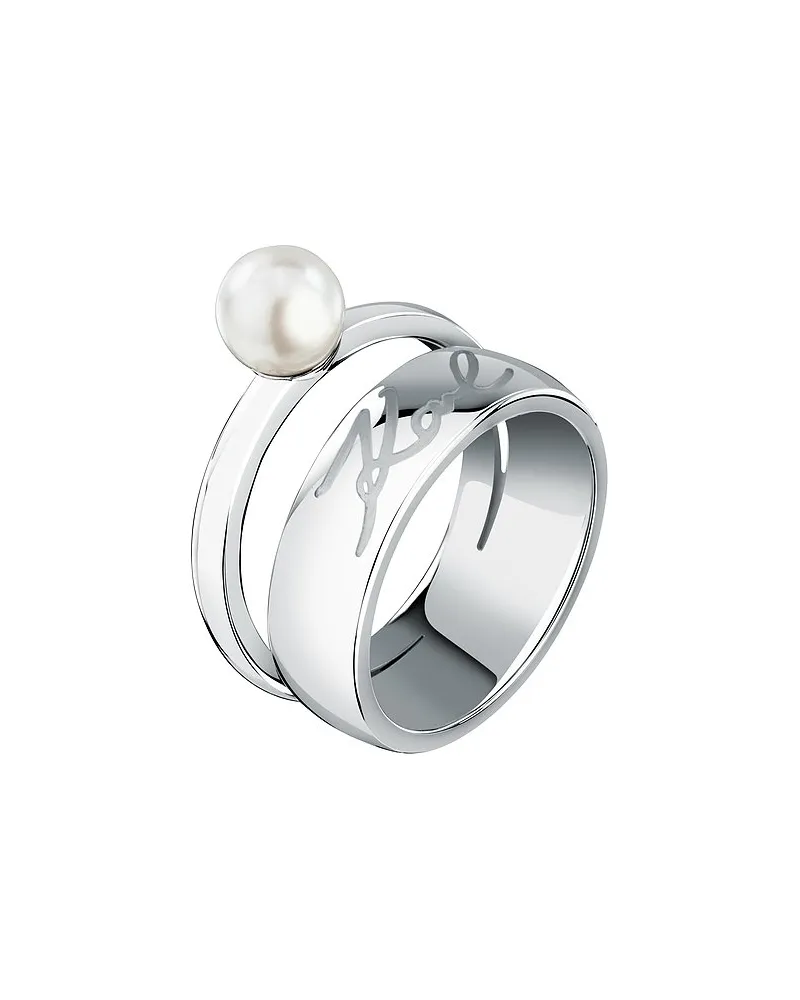 Karl Lagerfeld Damenring Pearl Silber