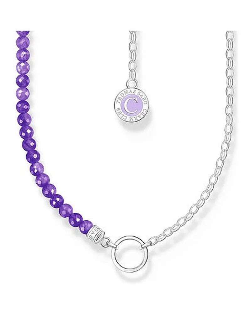 Thomas Sabo Kette Carrier Violett