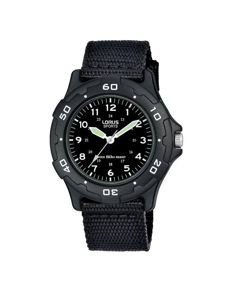 Lorus Kinderuhr Kids Schwarz