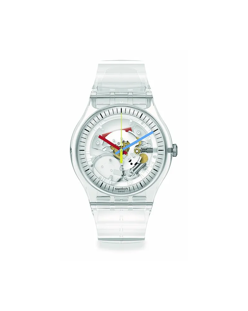 Swatch Unisexuhr Transparent