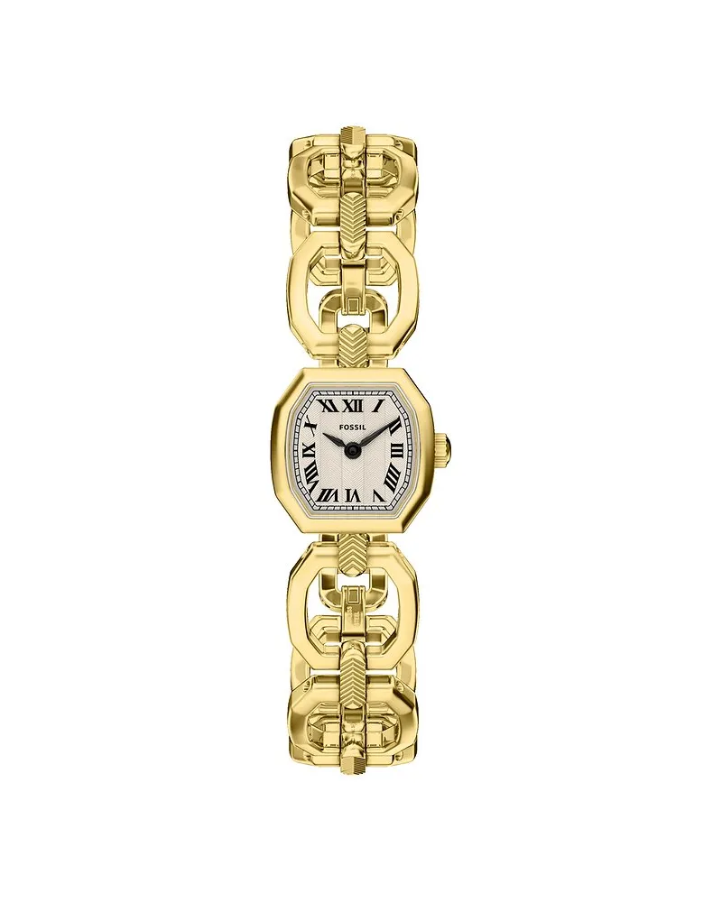 Fossil Damenuhr Harlow Gold