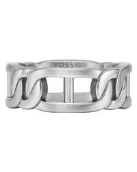 Fossil Herrenring Heritage Silber