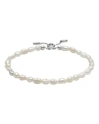 Skagen Armband AGNETHE PEARL Silber