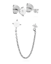 Esprit Schmuck-Set GLOSSY PEARLS Silber