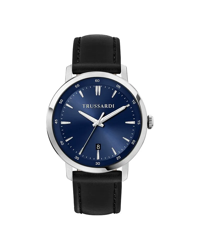 Trussardi Herrenuhr T-Couple Silber