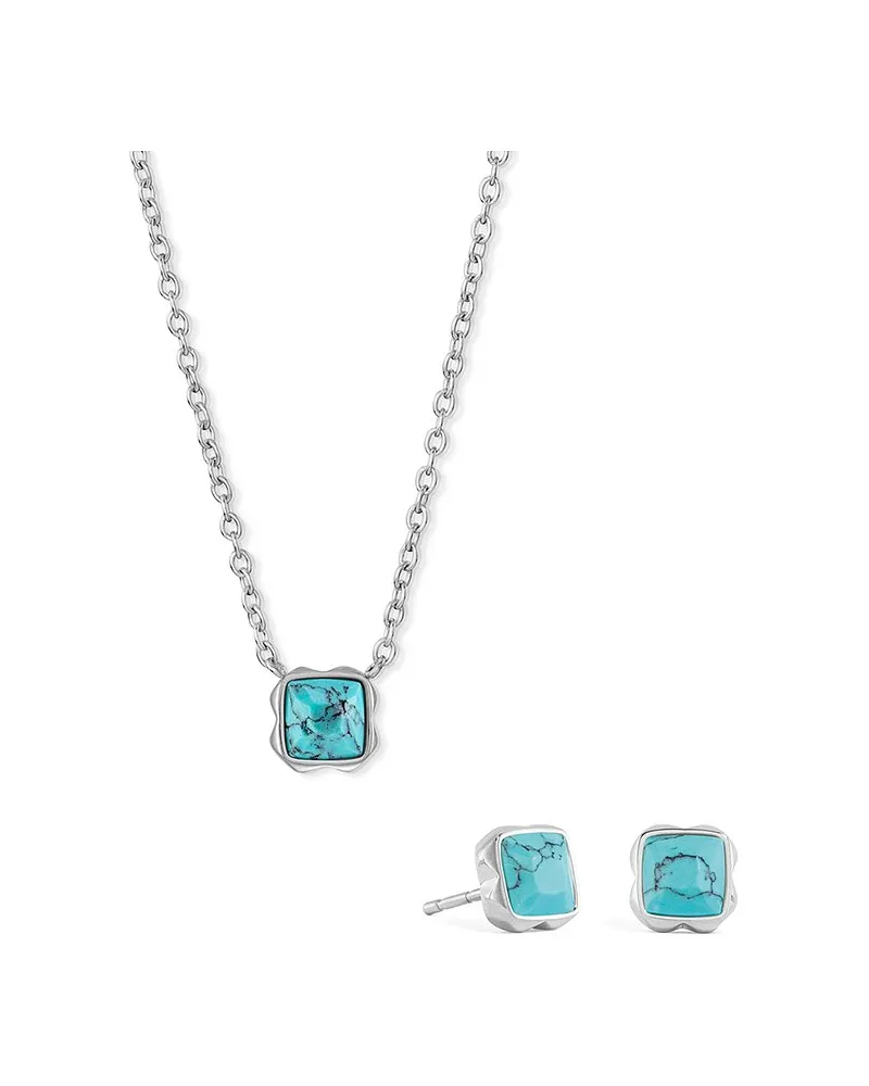Coeur de Lion Schmuck-Set Türkis