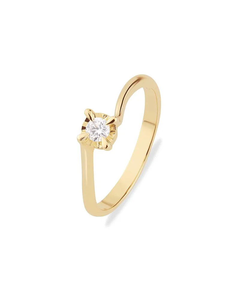 VALERIA Damenring Gelbgold