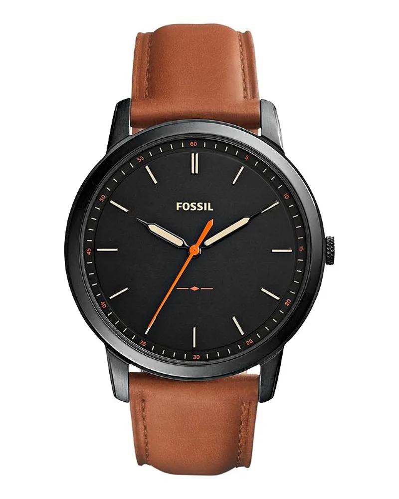 Fossil Herrenuhr The Minimalist Mehrfarbig