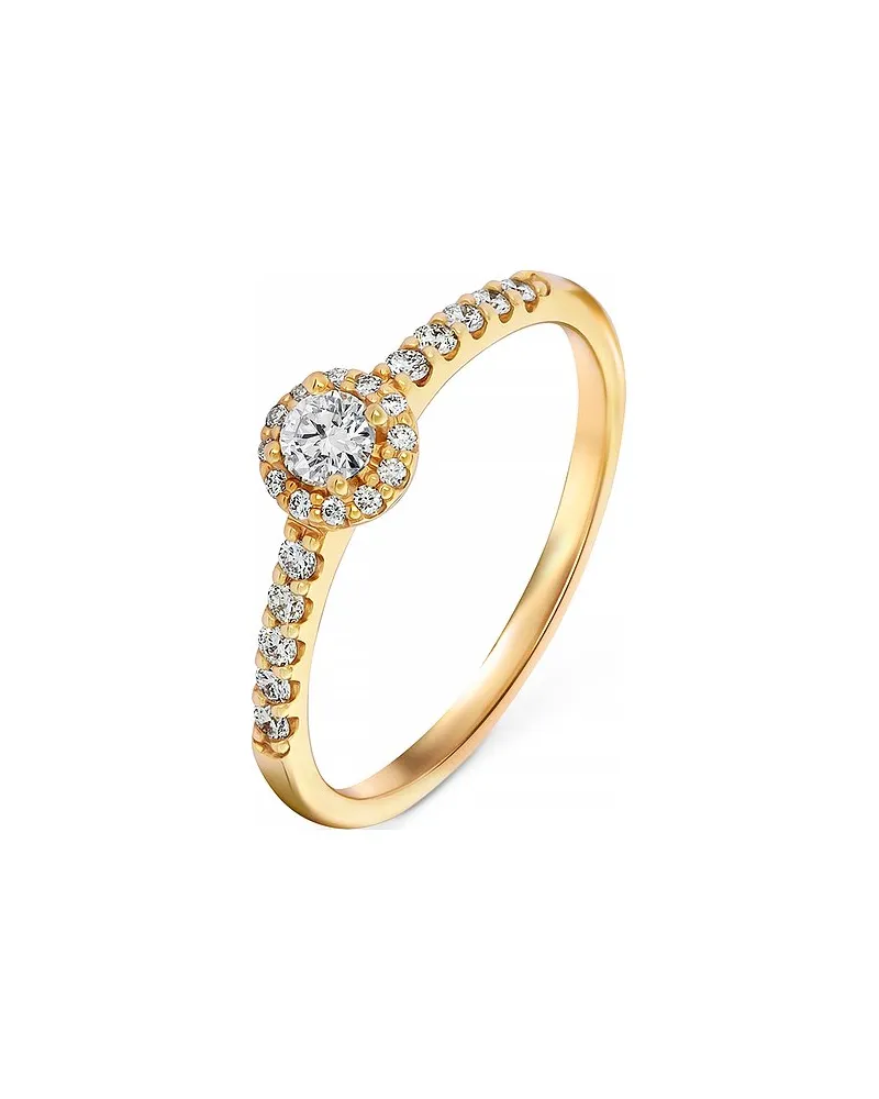 VALERIA Damenring Gelbgold