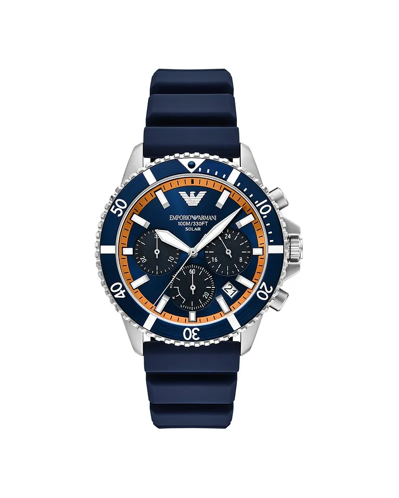 Emporio Armani Chronograph Silber