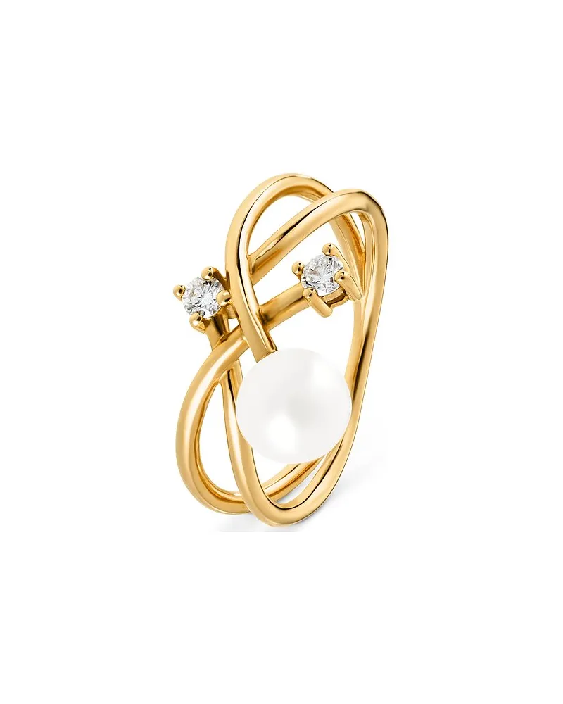 YAMOKO Damenring Gelbgold