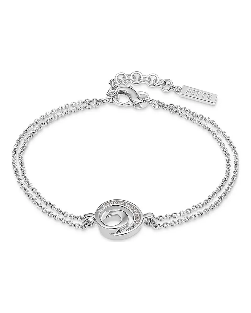 JETTE Armband LOOP Silber