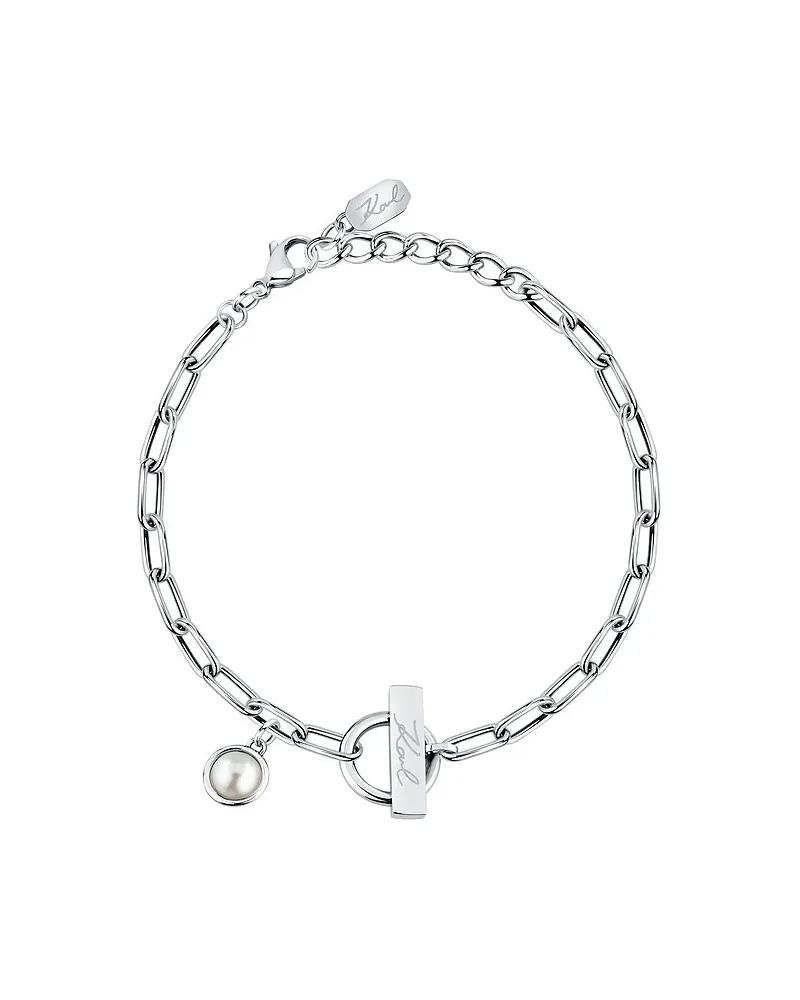 Karl Lagerfeld Armband Pearl Silber