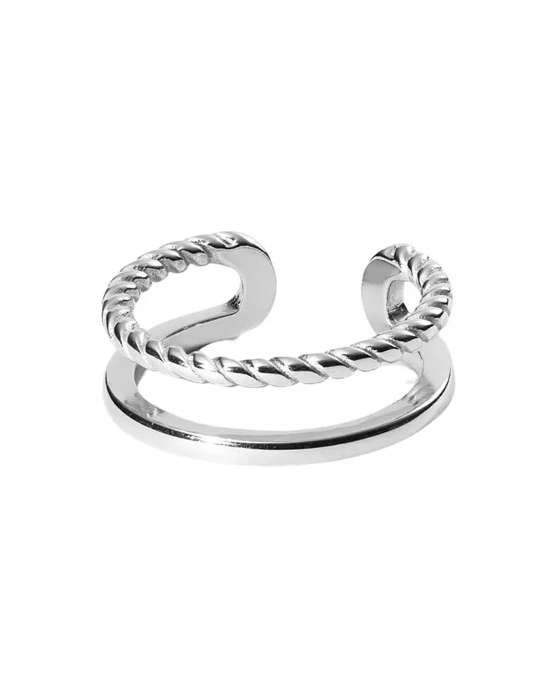 Purelei Edelstahlring Core Collection Silber