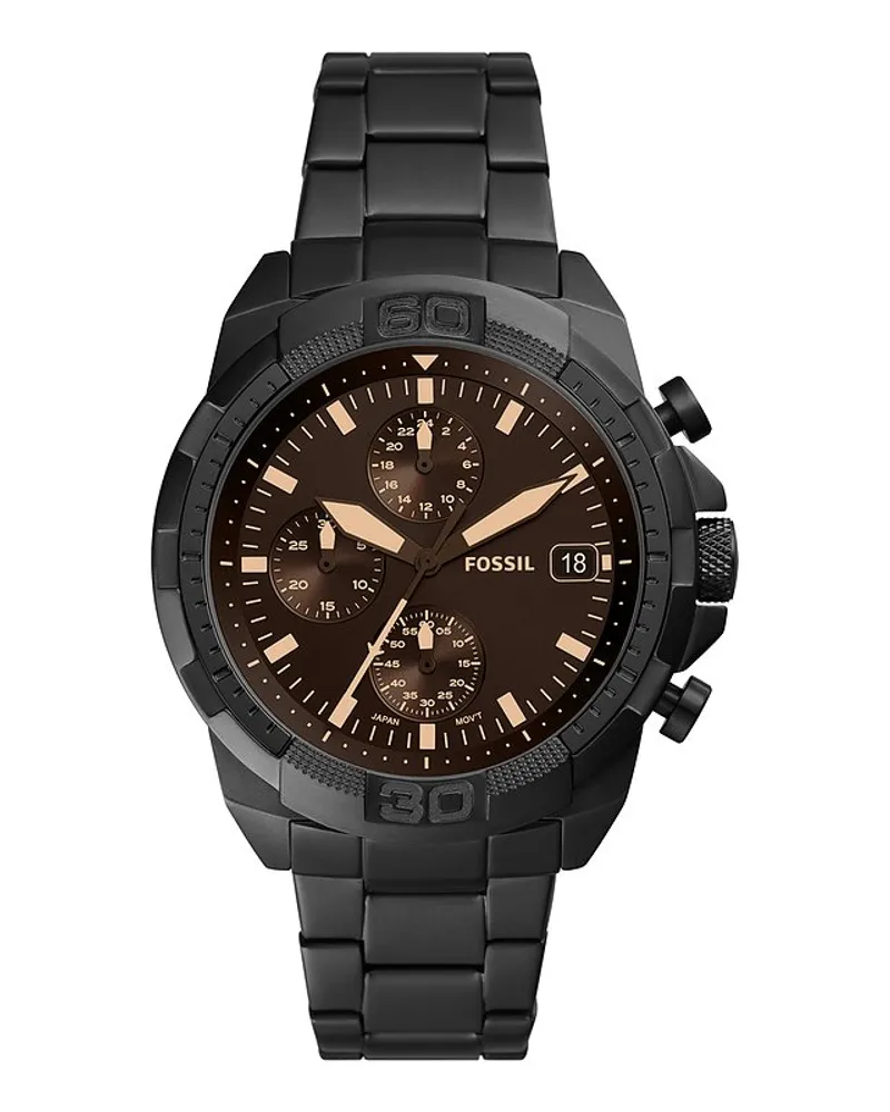 Fossil Chronograph Bronson Schwarz