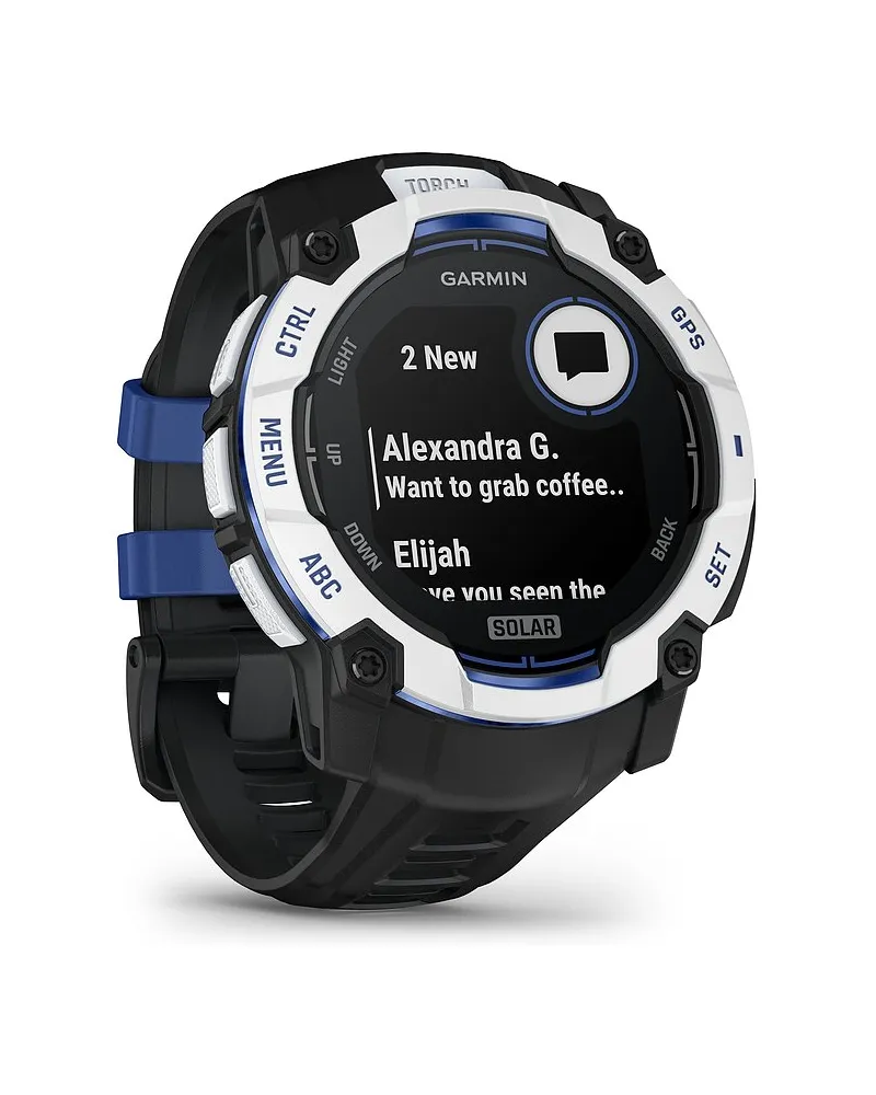Garmin Smartwatch Instinct 3 Solar Schwarz