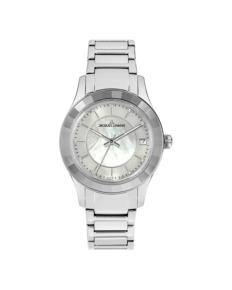 Jacques Lemans Damenuhr Venice Silber