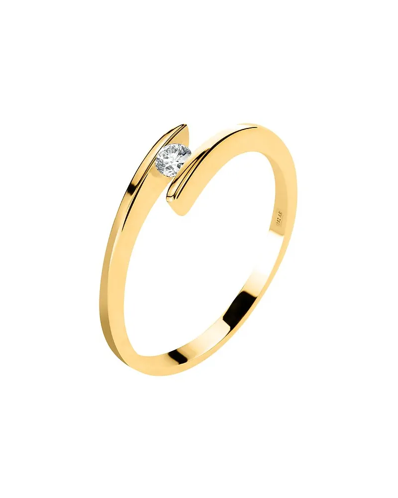 VALERIA Damenring Gelbgold