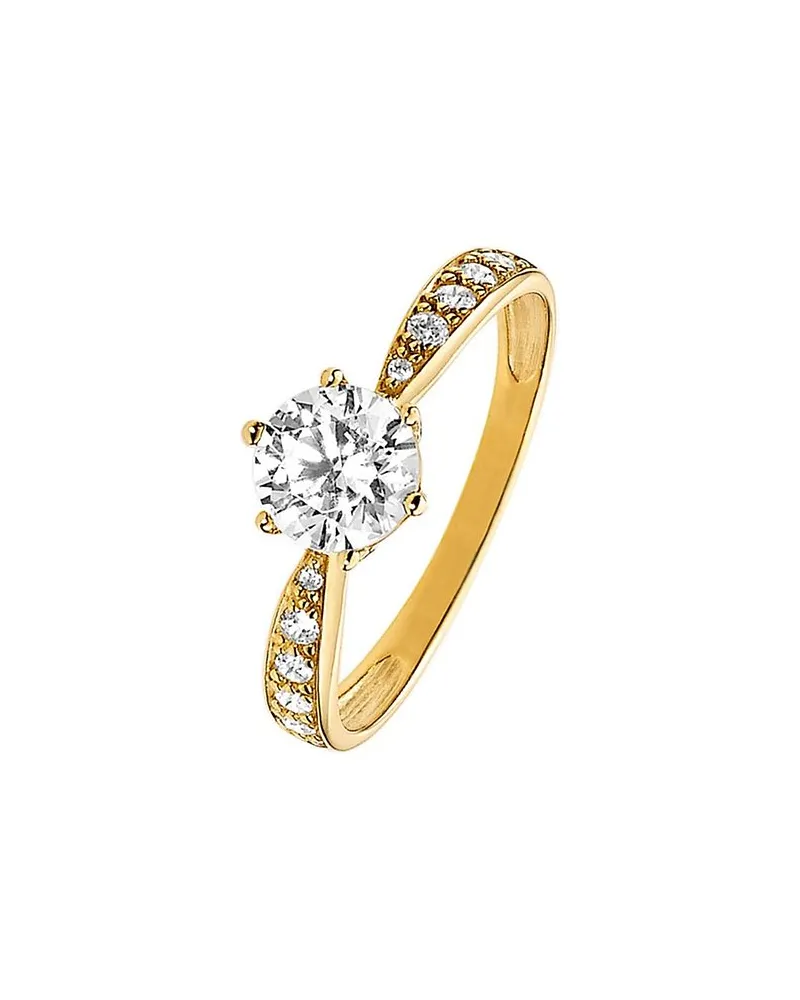 VALERIA Damenring Gelbgold