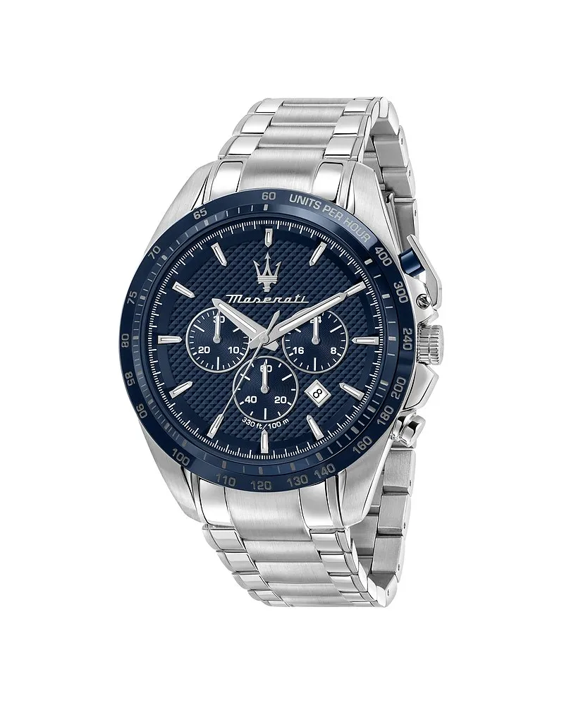 Maserati Chronograph Traguardo Silber