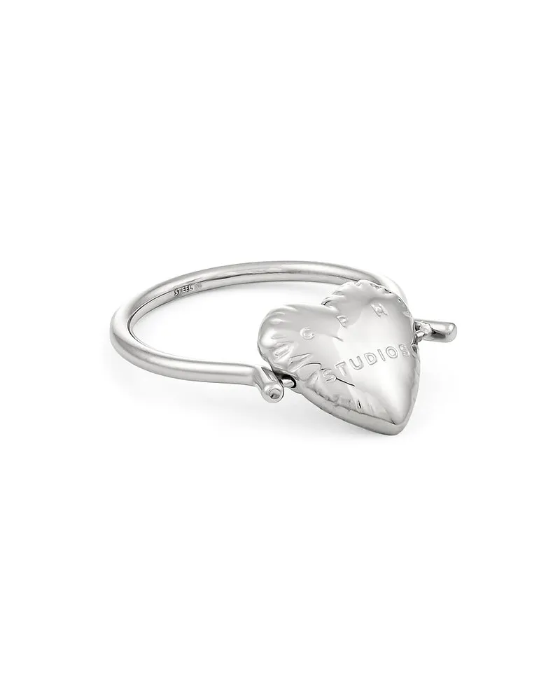 Copenhagen Edelstahlring Balloon Hearts Silber