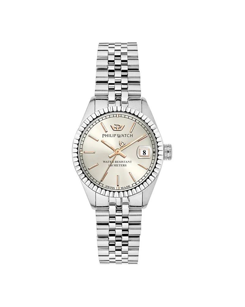 Philip Watch Damenuhr Caribe Urban Silber