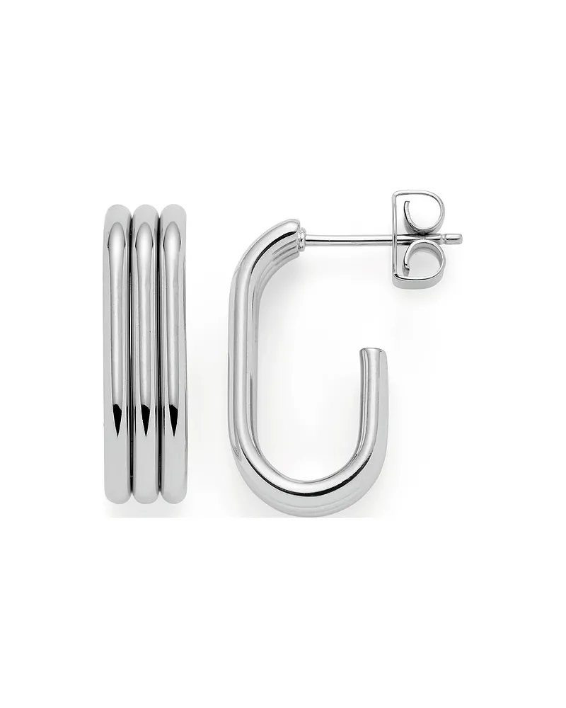 Leonardo Ohrstecker Silber