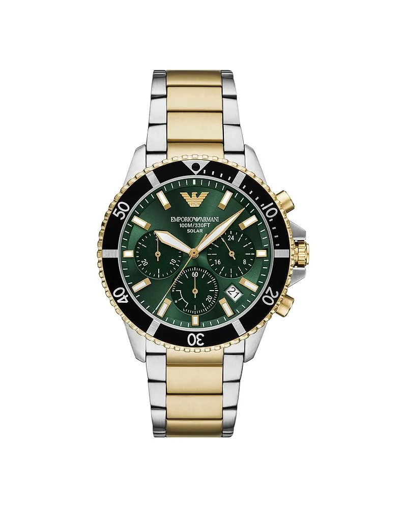 Emporio Armani Chronograph Bicolor