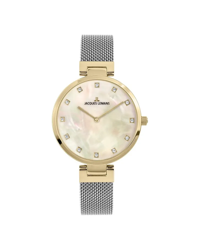Jacques Lemans Damenuhr Milano Gold