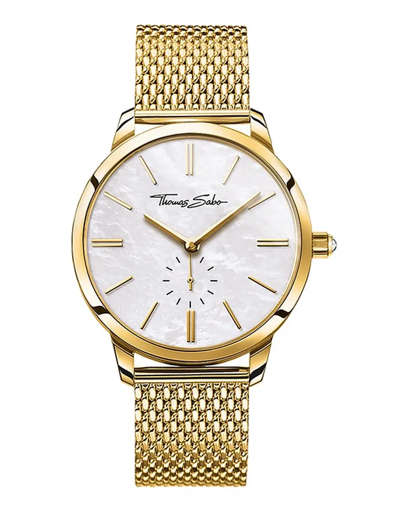 Thomas Sabo Damenuhr Sterling Silver Gold
