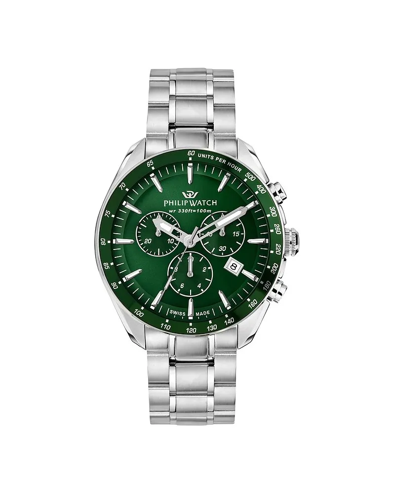 Philip Watch Chronograph Blaze Silber