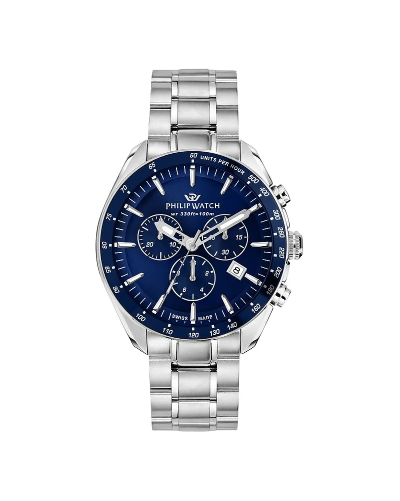 Philip Watch Chronograph Blaze Silber