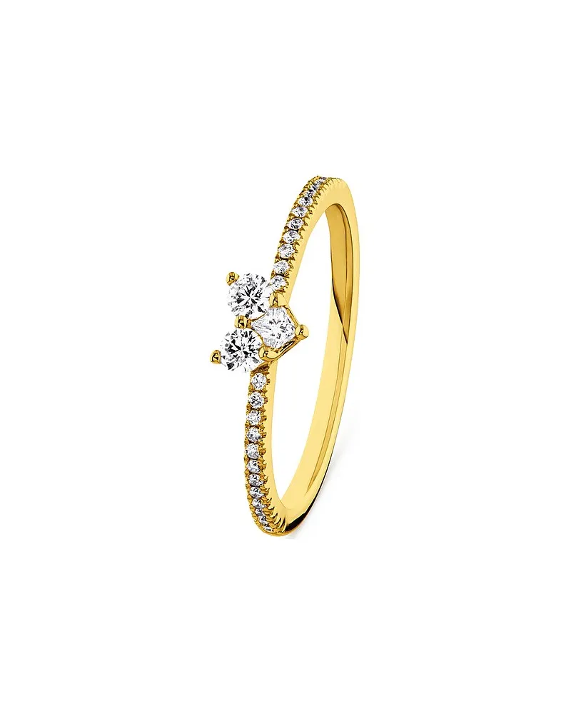 VALERIA Damenring Gelbgold