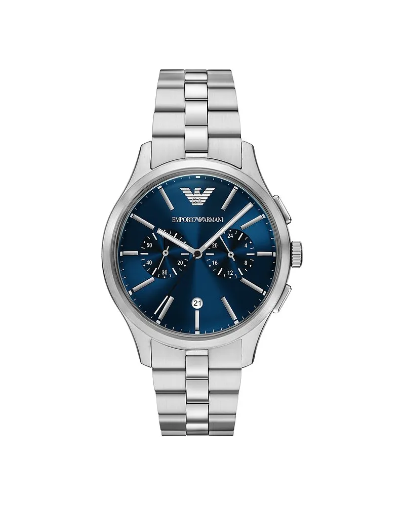 Emporio Armani Chronograph Silber