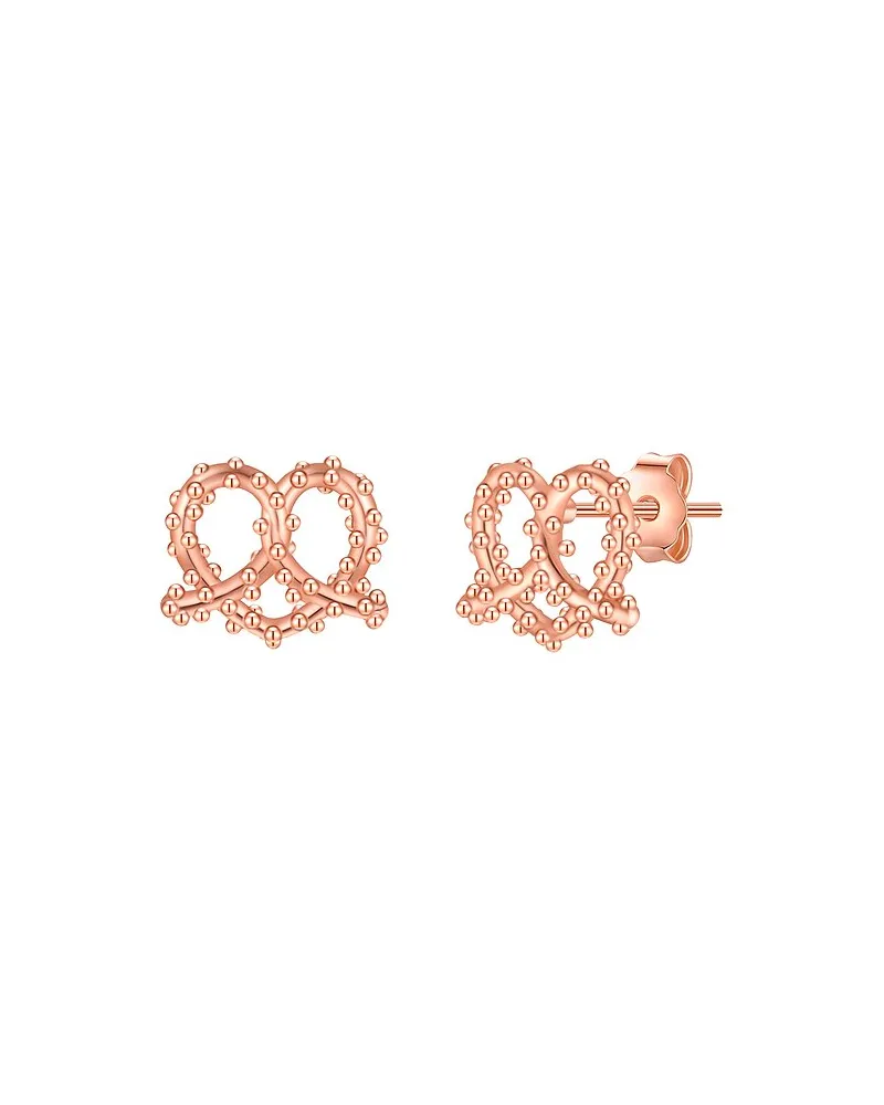 Glanzstücke München Ohrstecker Isar Chic Roségold